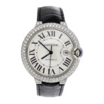 Cartier Ballon Bleu 42mm WGBB0030 White Gold Diamond